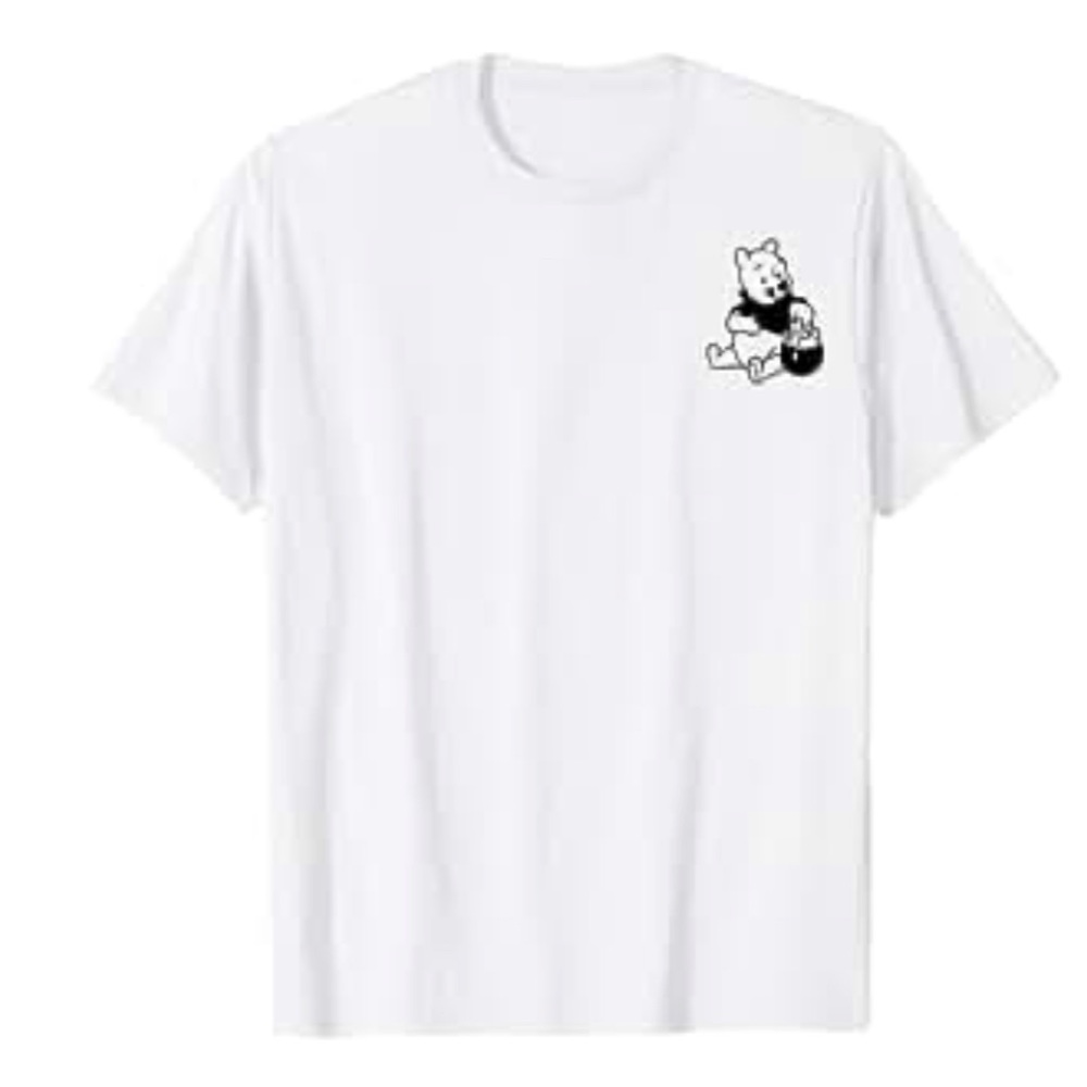 Winnie The Pooh Disney Simple Left Chest T-Shirt NWT